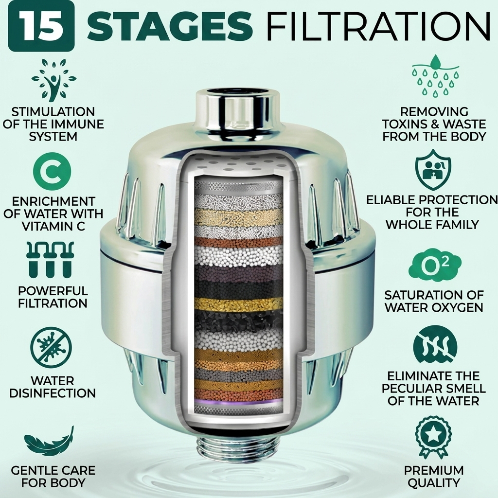 Culif Hard Water Shower Filter