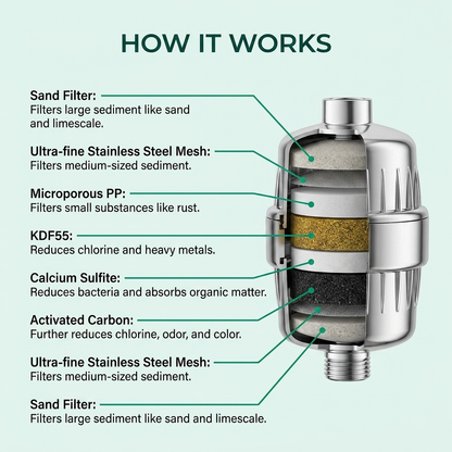 Culif Hard Water Shower Filter