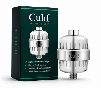Culif Shower Filter – product packaging